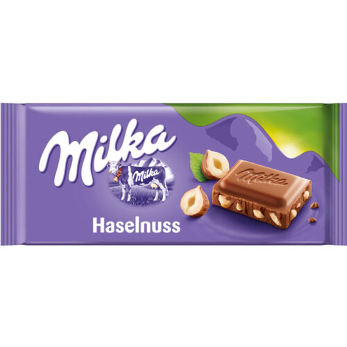 Milka bar with nuts 100g