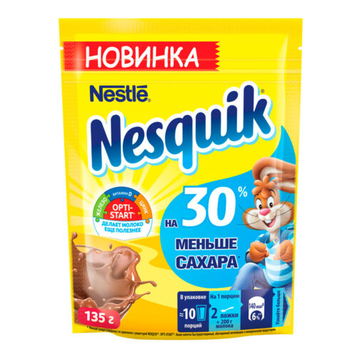 NESQUIK Less Sugar 135g