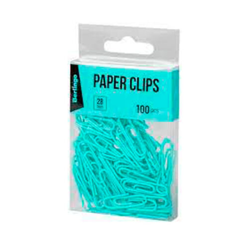 Berlingo paper clips blue