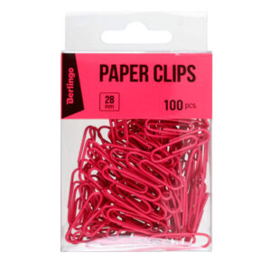 Berlingo paper clips red
