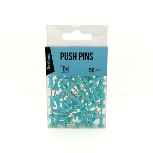 Berlingo push pins blue